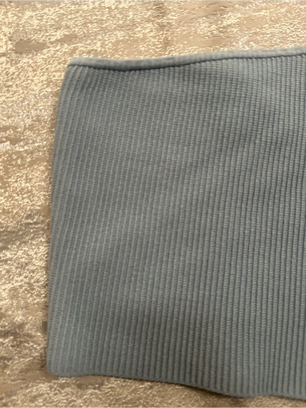 Babaton One-Shoulder Ribbed Crop Top - Picture 4 of 9